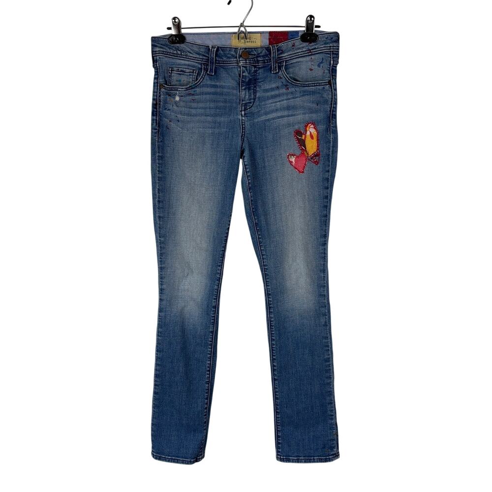 Anthropologie Holding Horses Low Rise Skinny Jeans 29 distressed 00s 2010s